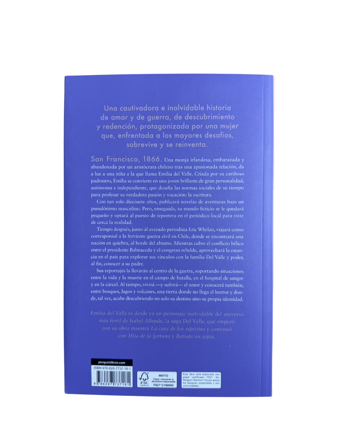 Mi nombre es Emilia del Valle - Isabel Allende