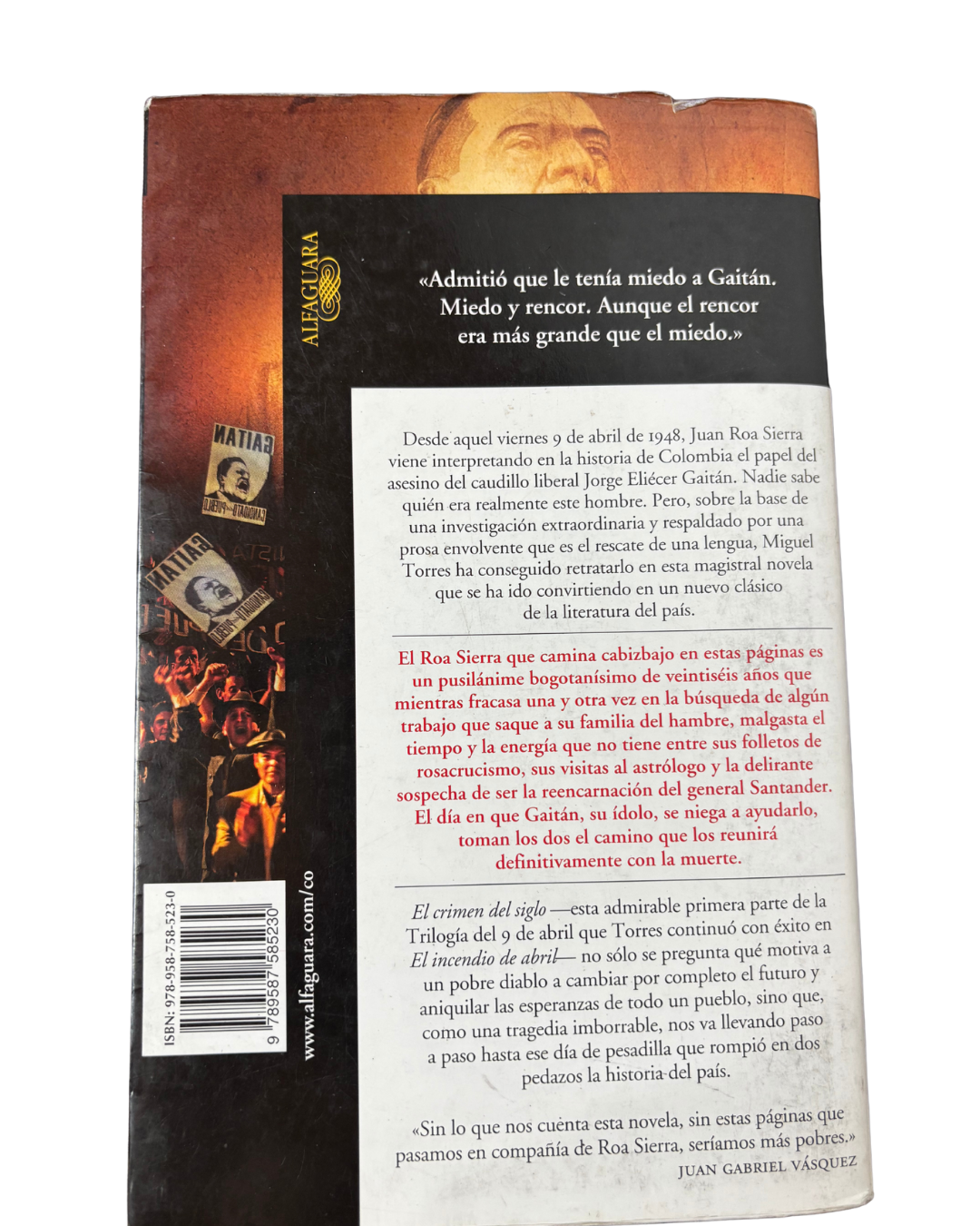 El crimen del siglo (novela de Miguel Torres)