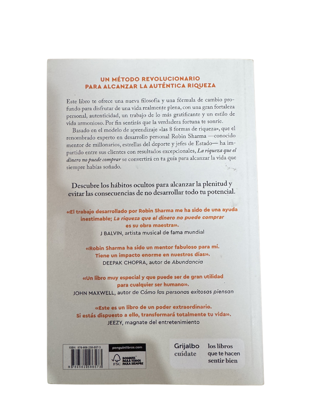 La riqueza que el dinero no puede comprar - Robin Sharma