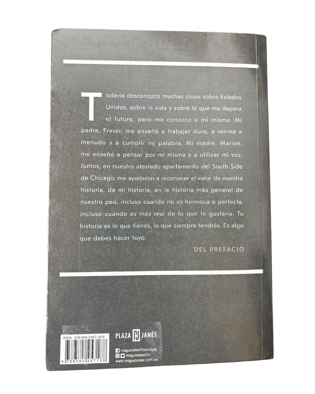 Mi historia - Michelle Obama