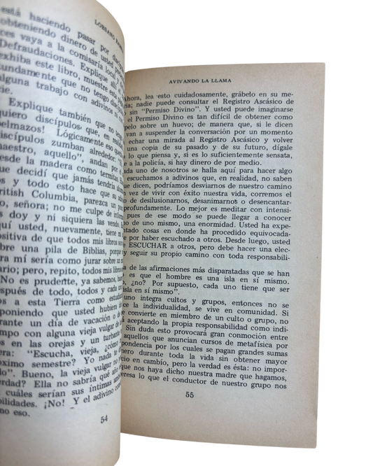 Avivando la llama - Lobsang Rampa