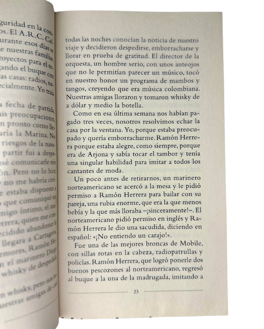 Relato de un naufrago, Gabriel García Márquez