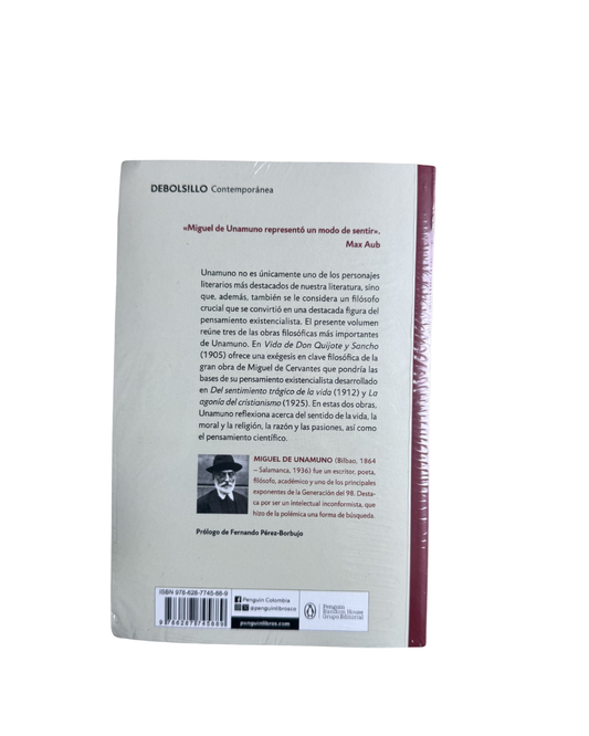 Del sentimiento trágico de la vida y otros ensayos - Miguel Unamuno