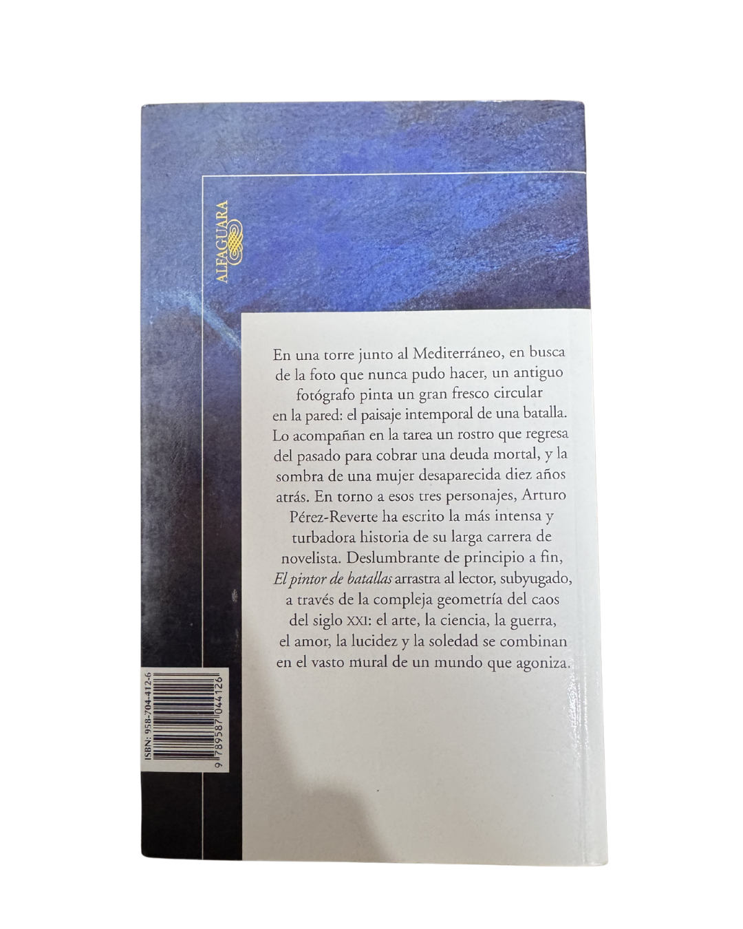 El pintor de batallas – Arturo Pérez-Reverte