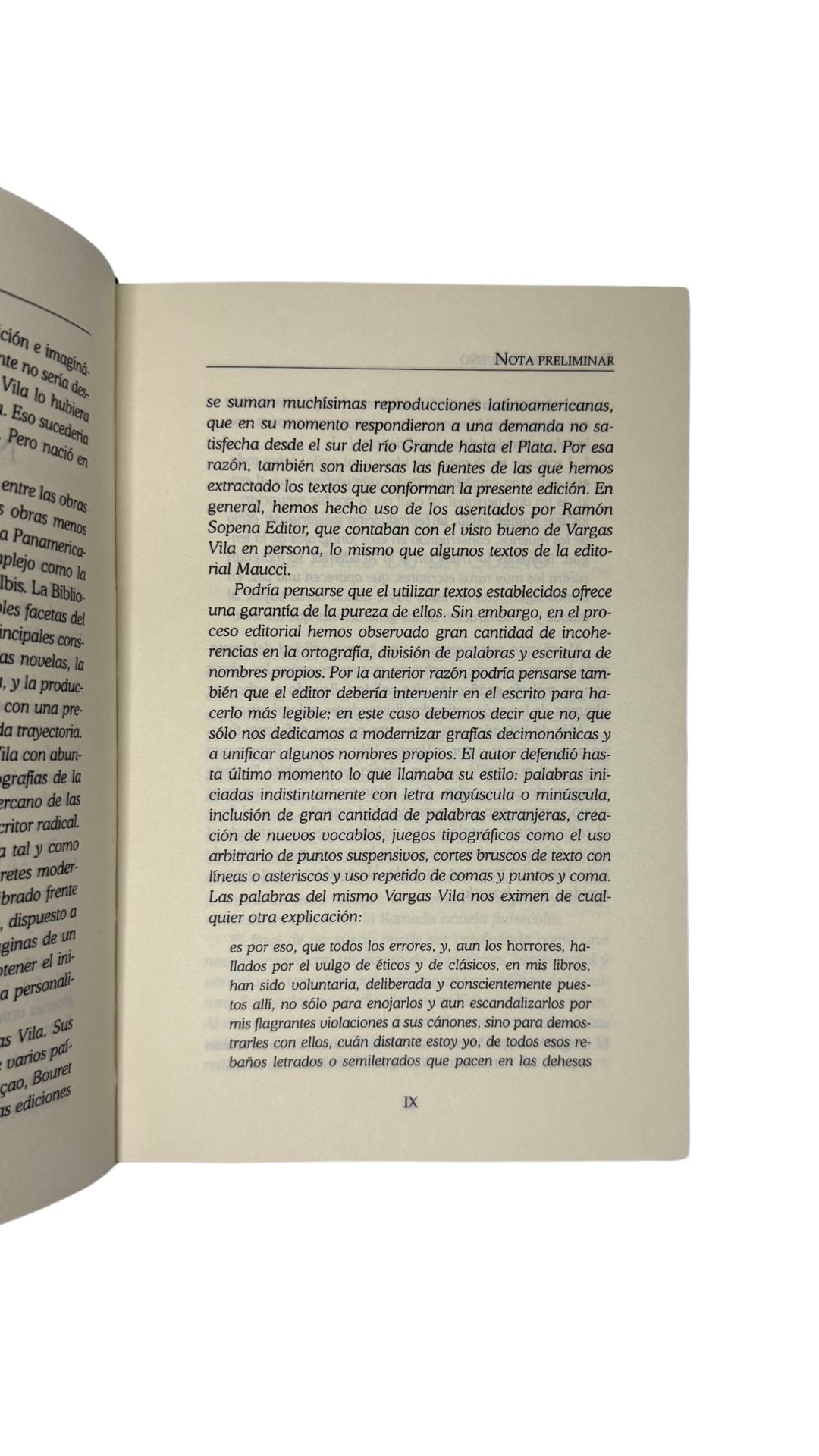 El final de un sueño, Jose Maria Vargas Villa