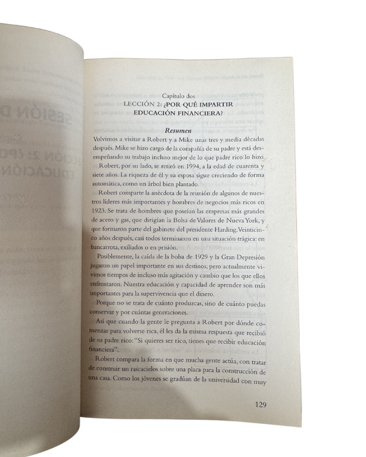 Padre rico - padre pobre - Robert T. Kiyosaki