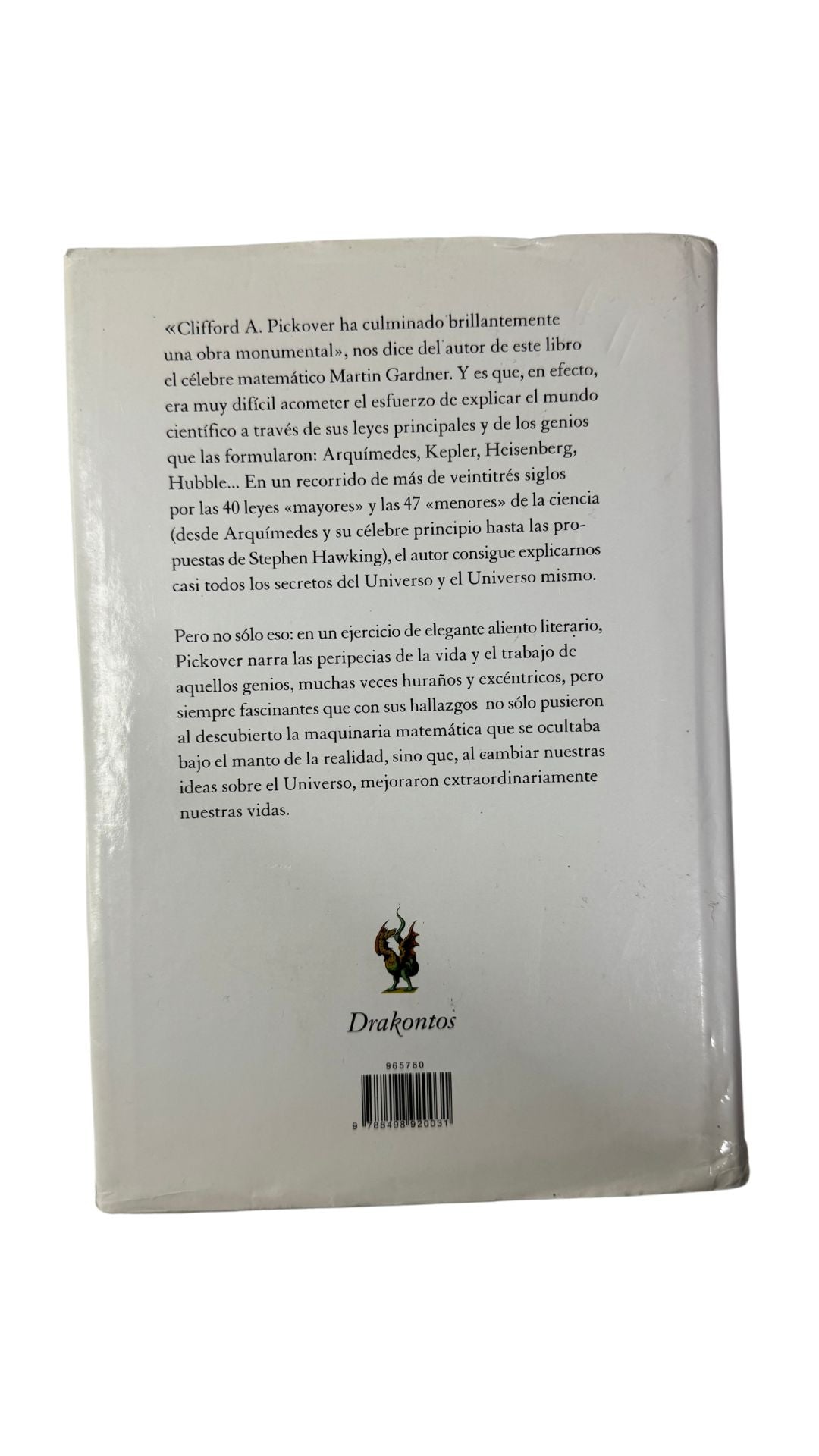 De Arquímedes a Hawking, Clifford A. Pickover