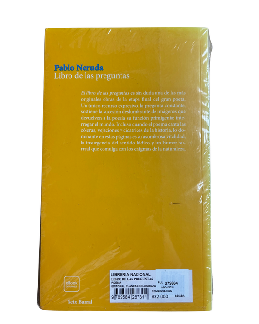 Neruda - Libro de las preguntas
