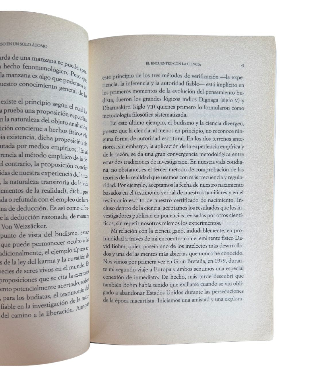 El Universo En Un Solo Atomo Dalai lama