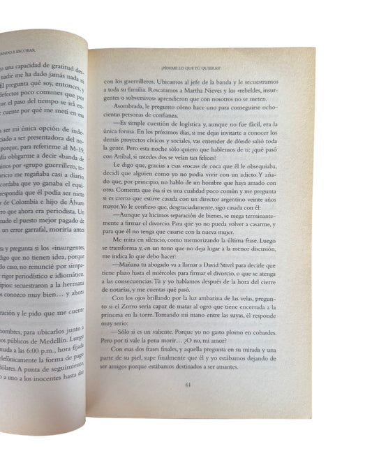 Amando A Pablo, Odiando A Escobar Virginia Vallejo