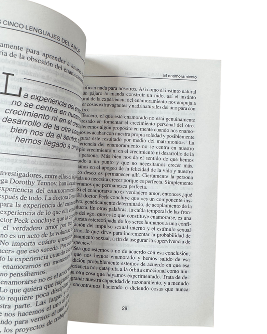 Los cinco lenguajes del amor - Gary Chapman