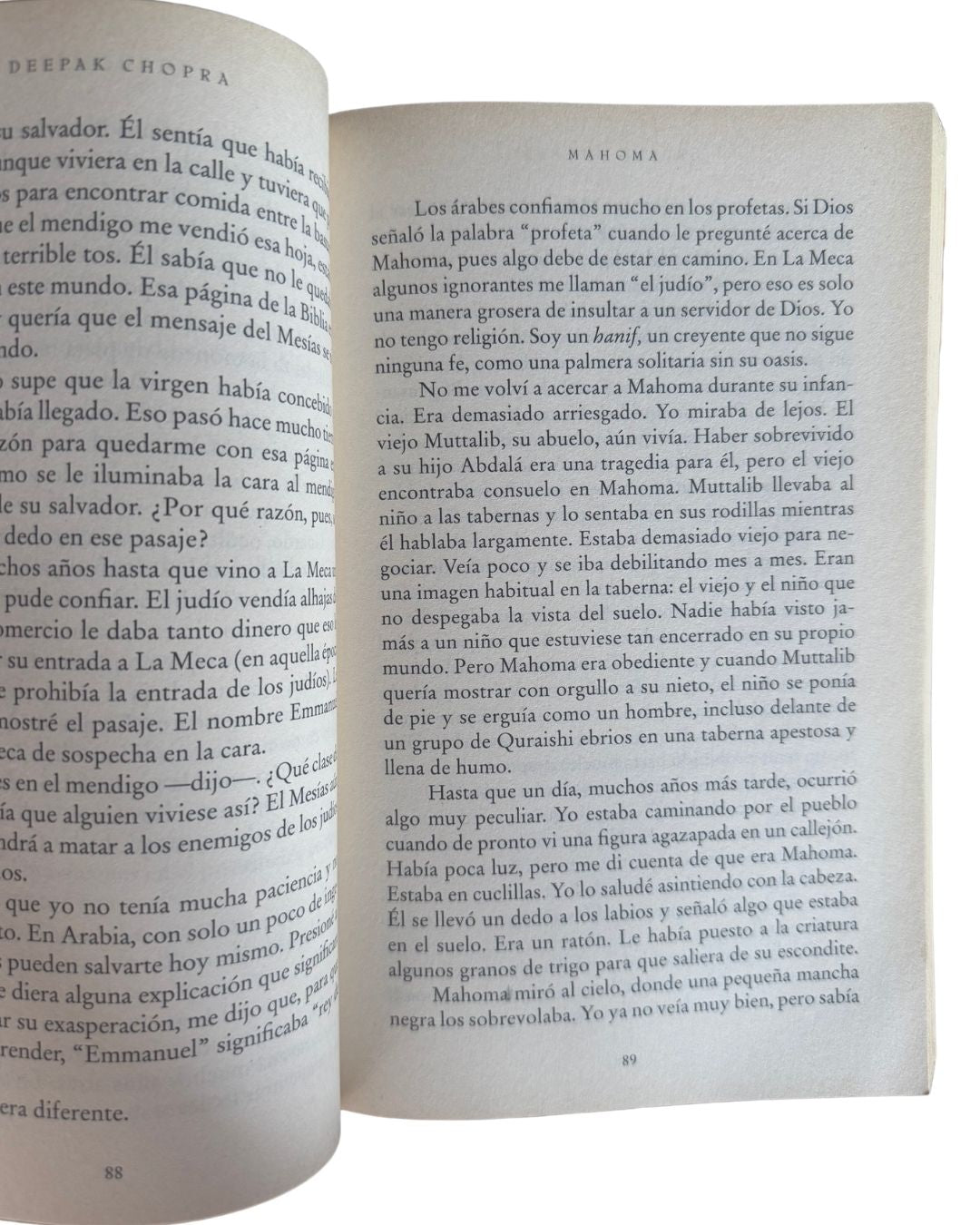Mahoma: Una Historia del Ultimo Profeta Deepak Chopra