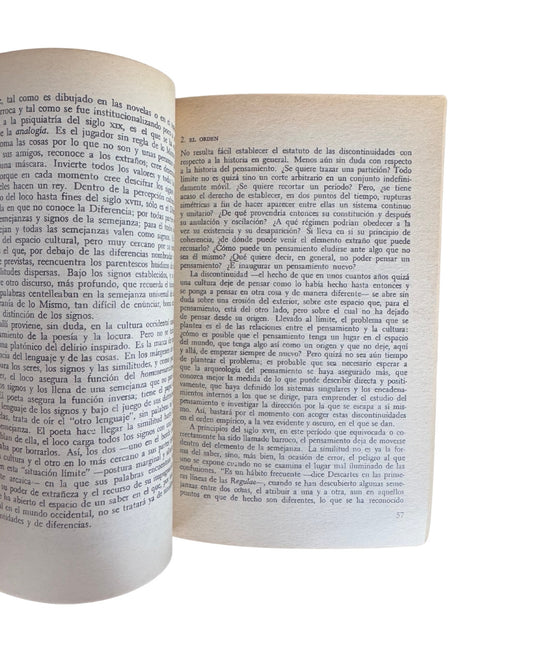 Las Palabras y las Cosas , Michel Foucault