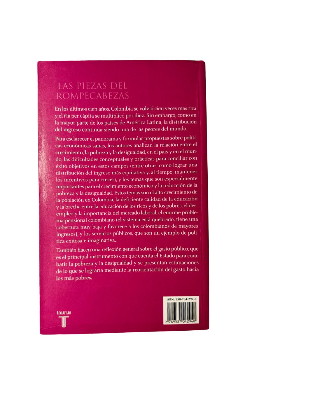 Las piezas del rompecabezas, Armando Montenegro-Rafael Rivas
