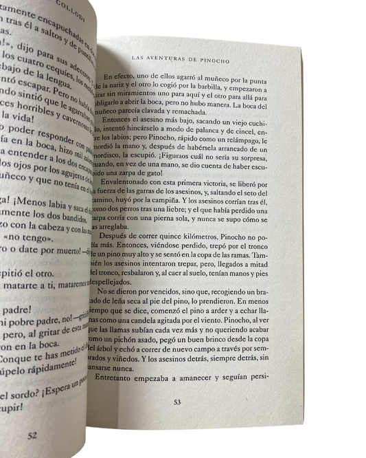 Las aventuras de Pinocho - Carlo Collodi