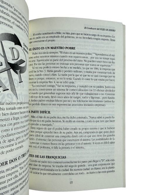 El cuadrante del flujo del dinero - Robert T Kiyosaki