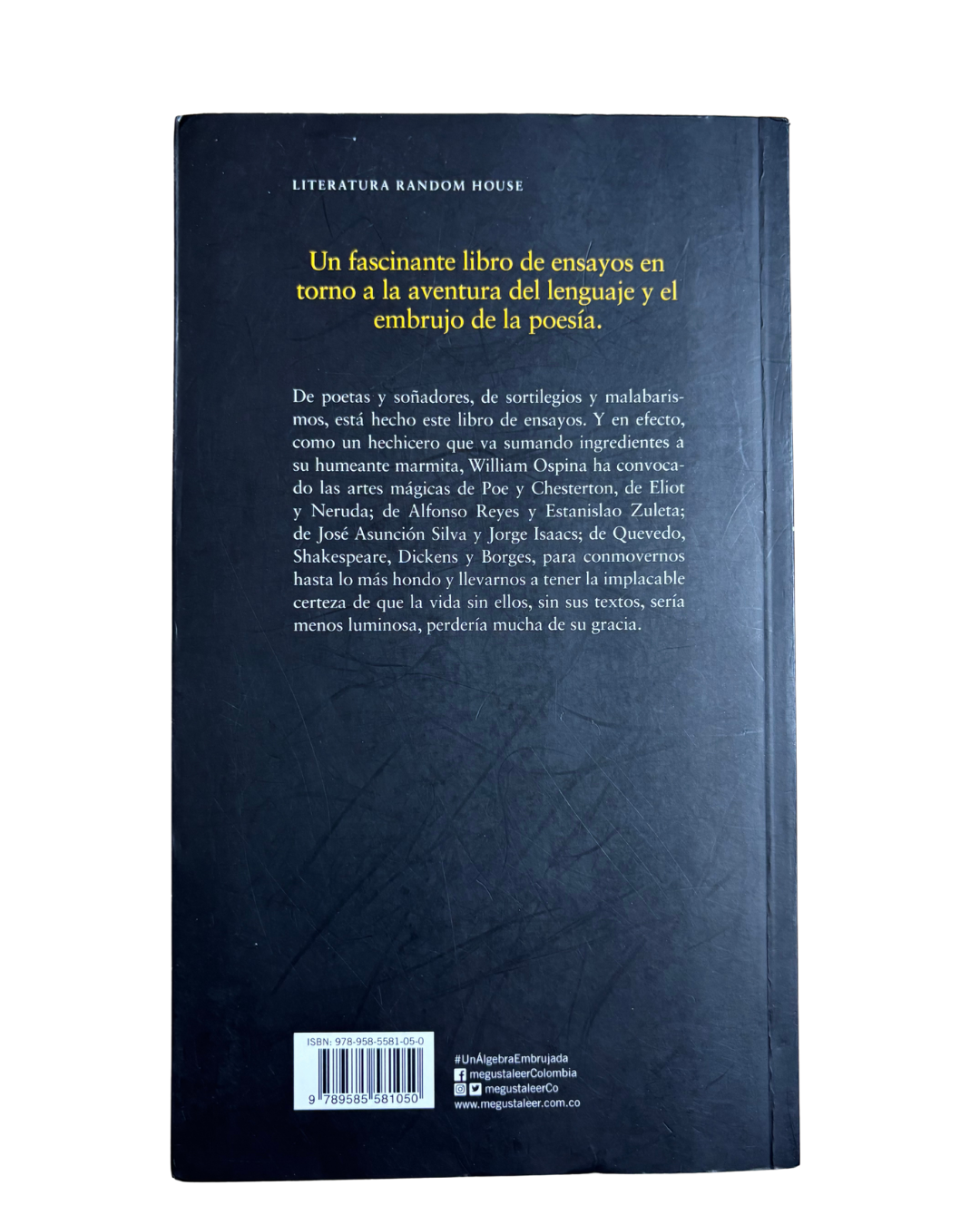 Un álgebra embrujada - William Ospina