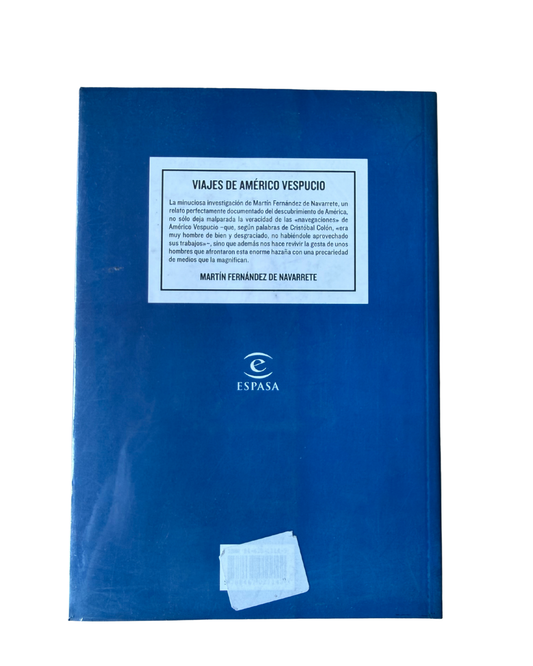 Viajes de americo vespucio - Martin Fernando Navarrete
