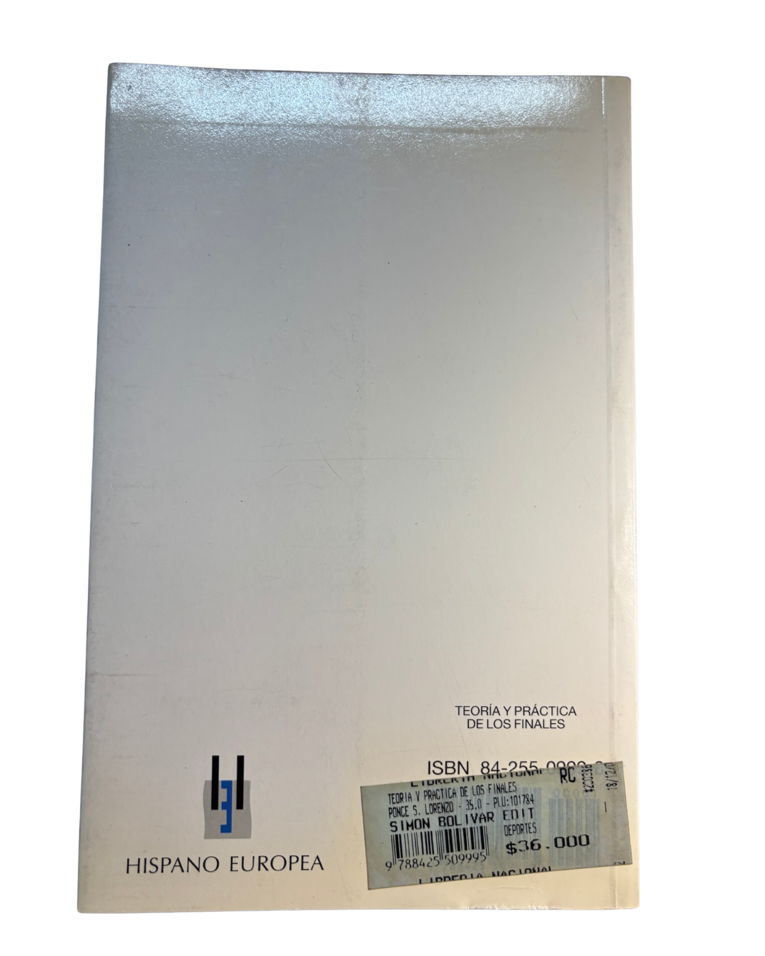 Teoría y practica de los finales - Lorenzo Ponce Sala