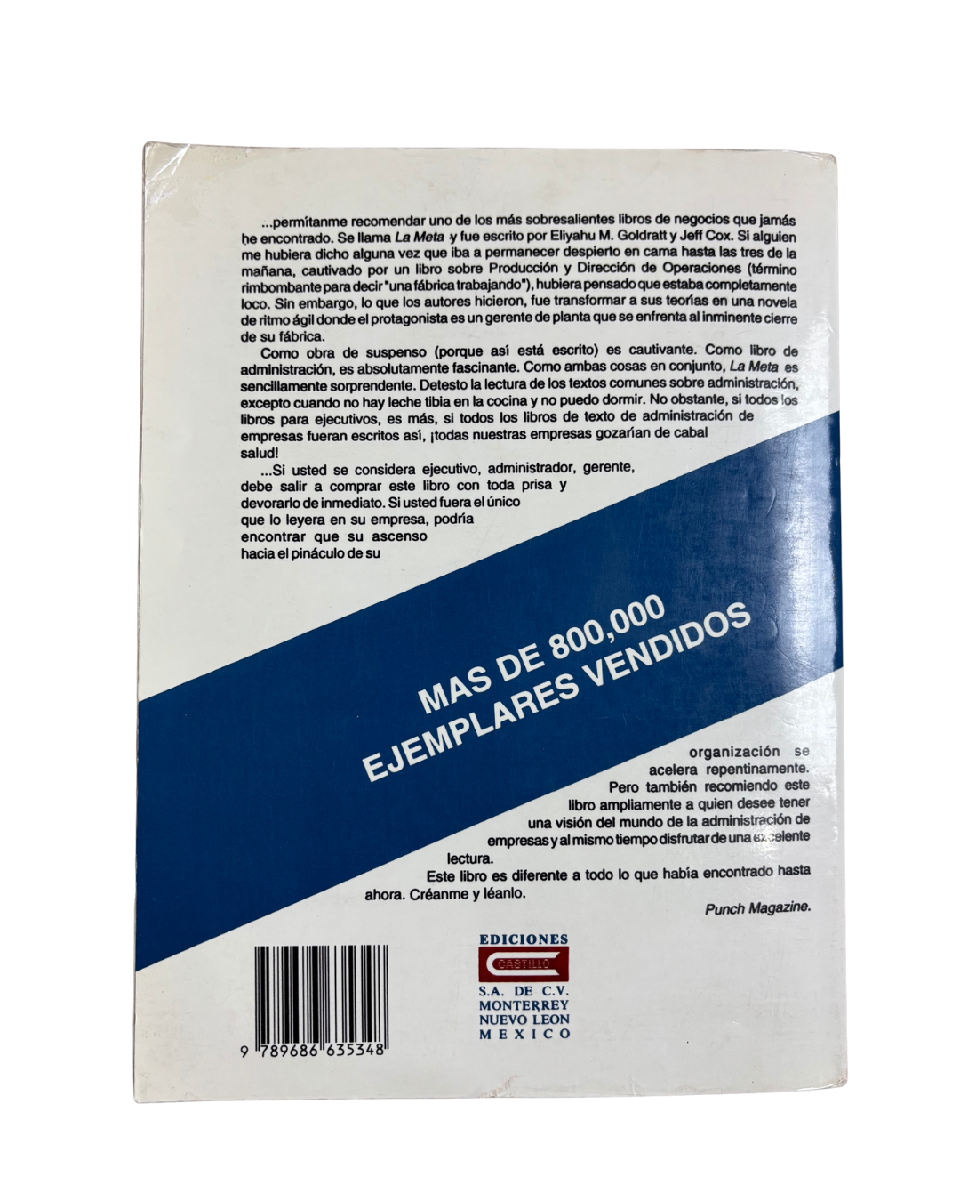 La meta - Eliyahu M. Goldratt