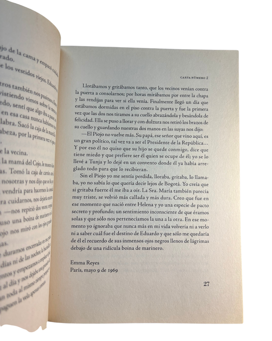 Memoria por correspondencia - Emma Reyes