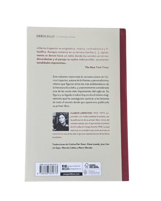 Todos los cuentos - Clarice Lispector