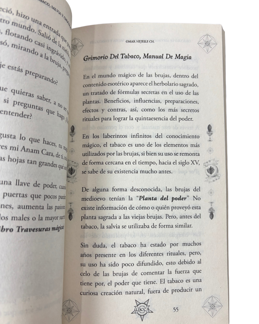 Oráculo de Adivinación con Tabaco, Salvia y Chocolate – Omar Hejeile
