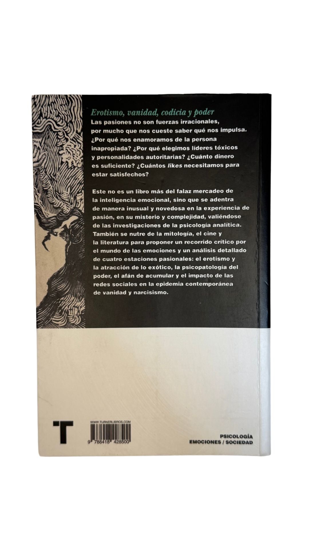 Libro Erotismo, vanidad, codicia y poder, Áxel Capriles M.
