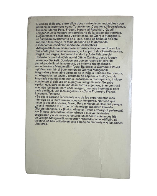 A Y B - Giorgio Manganelli