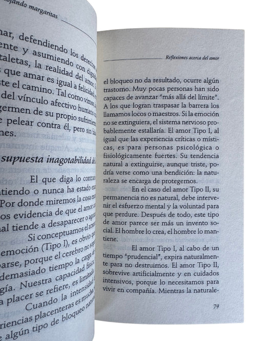 Deshojando Margaritas: Acerca Del Amor Convencional Y Otras Malas Costumbres - Walter Riso