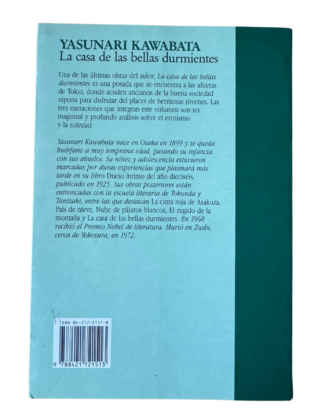 La Casa De Las Bellas Durmientes - Yasunari Kawabata