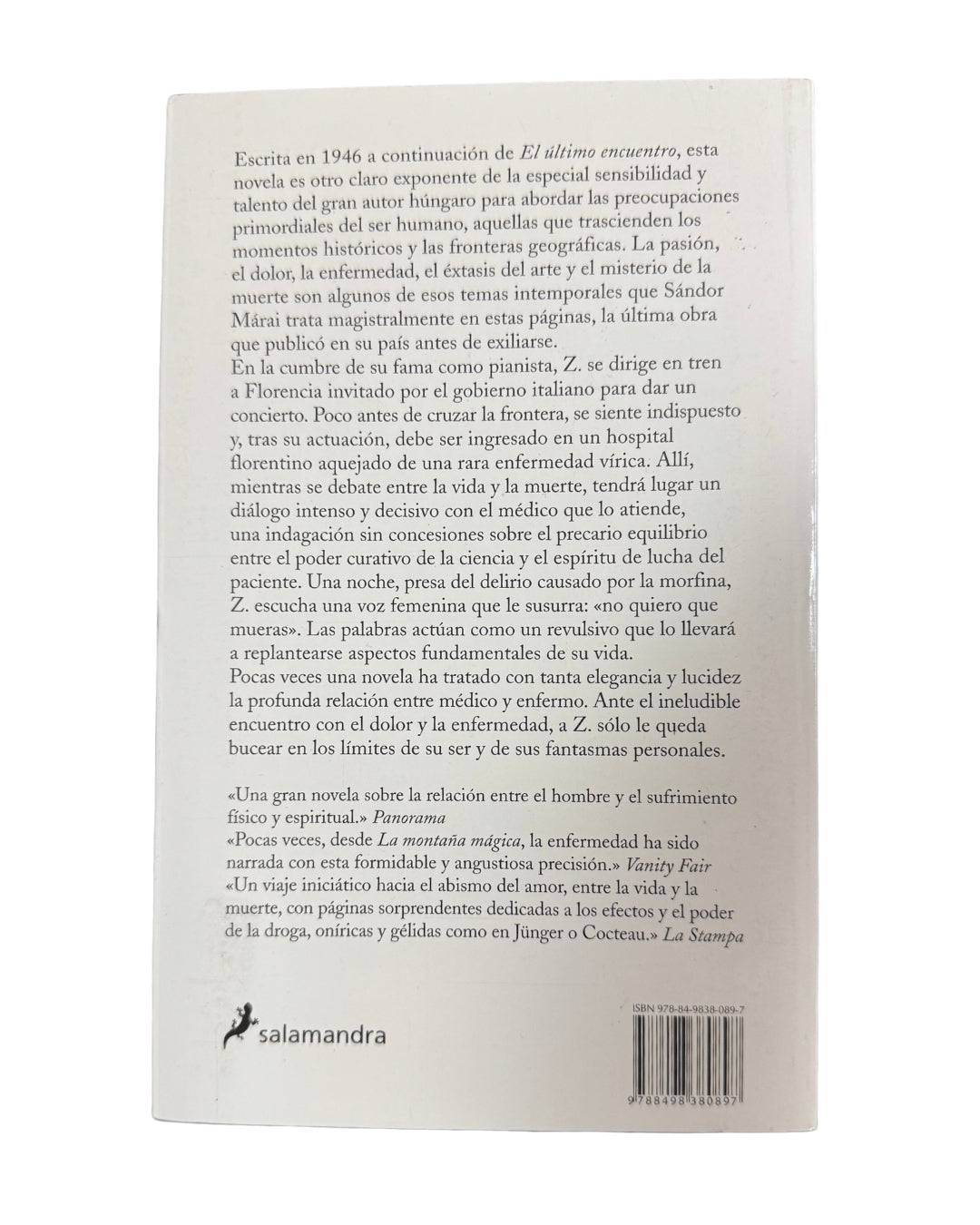 La Hermana - Sándor Márai
