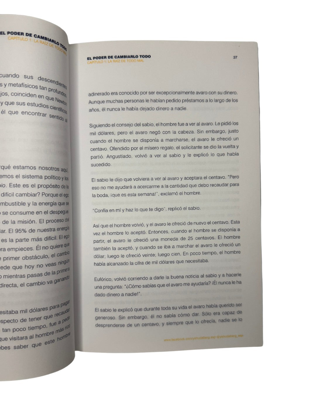 Kabbalah: el poder de cambiarlo todo,Yehuda Berg.