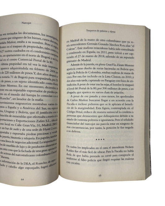 Narcojet ,Martha Soto