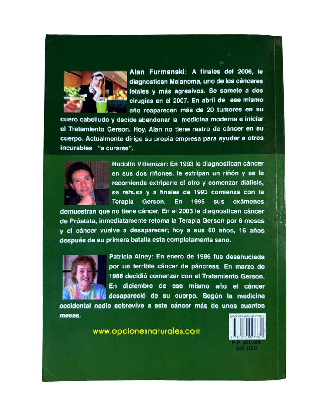 Terapia Gerson: Cura Del Cáncer Y Otras Enfermedades Crónicas - Charlotte Gerson, Beata Bishop