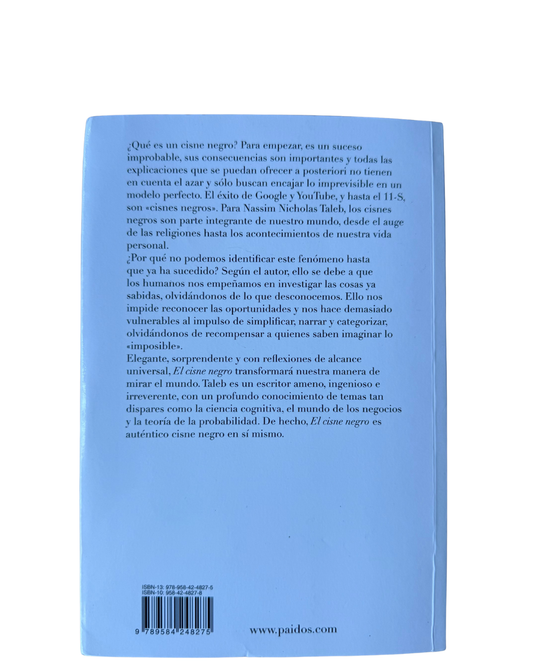 El cisne negro - Nassim Nicholas Taleb