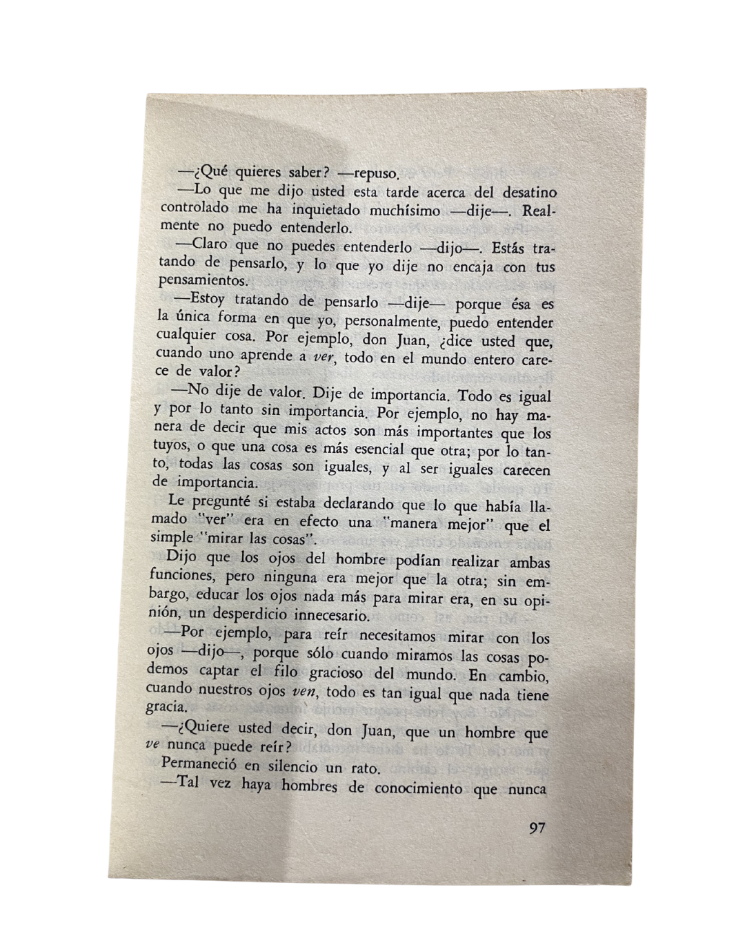Una realidad aparte - Carlos castañeda