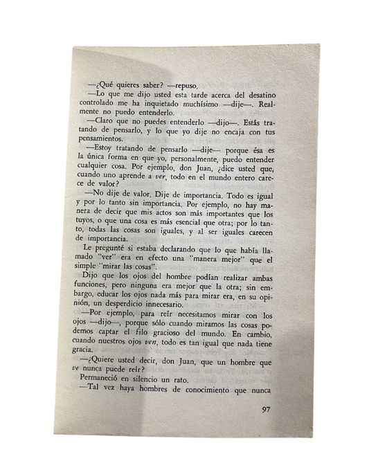 Una realidad aparte - Carlos castañeda