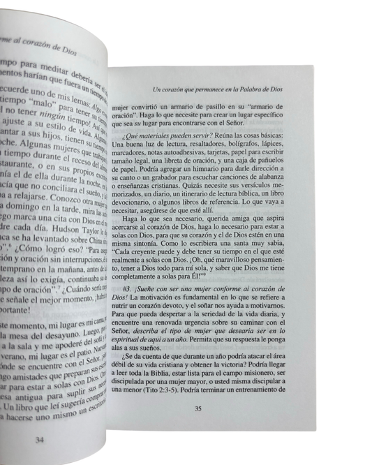 Una mujer conforme al corazón De Dios.