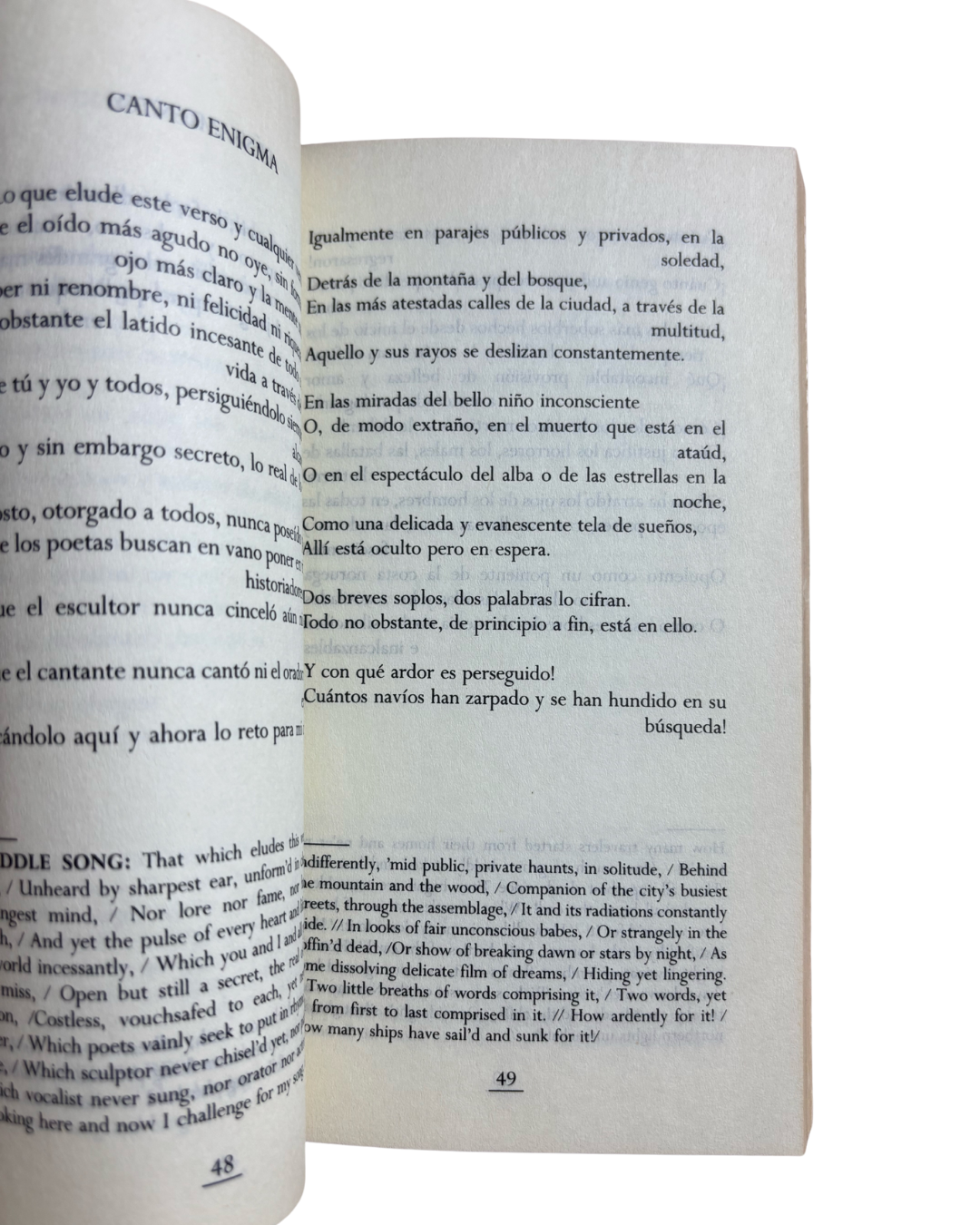 Tres Poetas Norteamericanos - Whitman, Dickinson, Willams