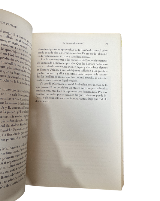 El arte de pensar – Rolf Dobelli