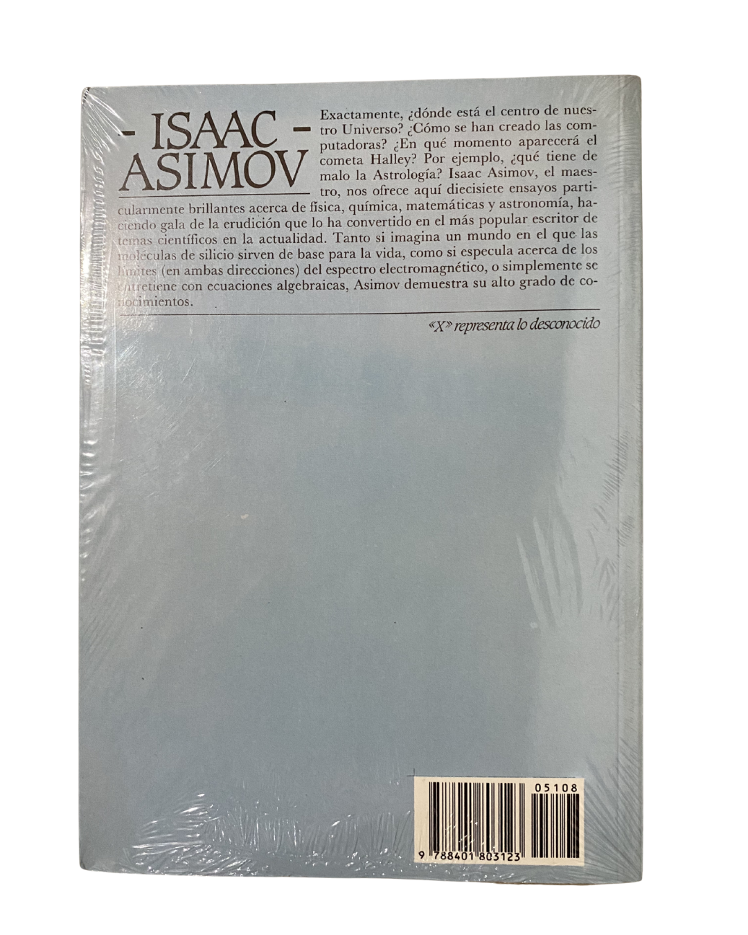 Isaac Asimov - Representa lo desconocido
