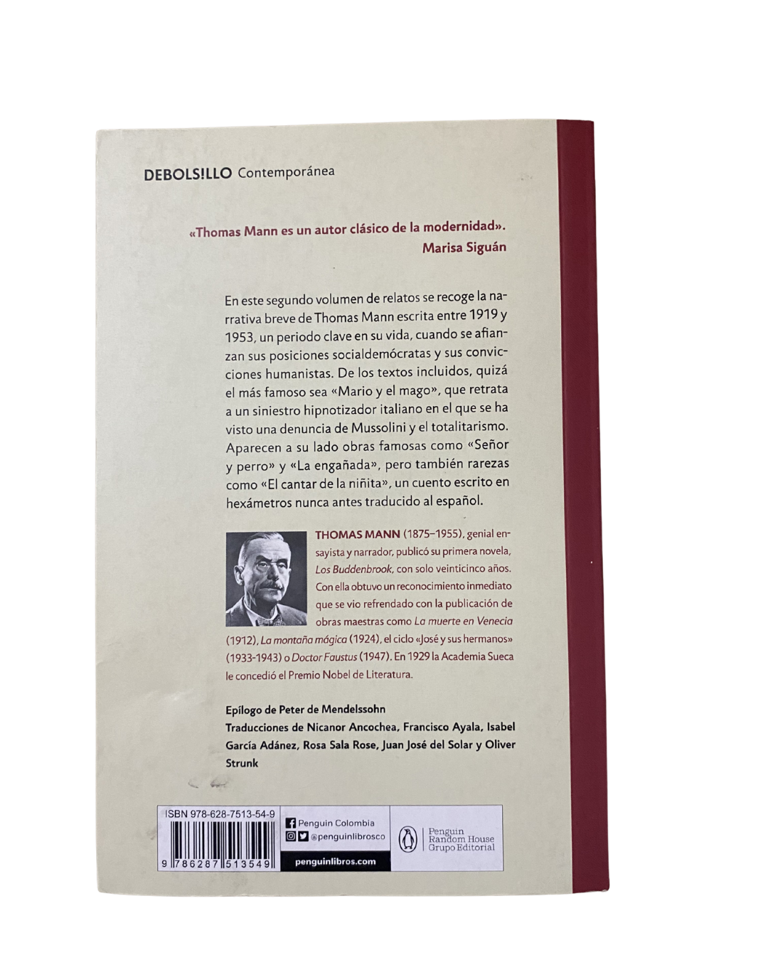 Cuentos tardios 1919 - 1053 - Thomas Mann