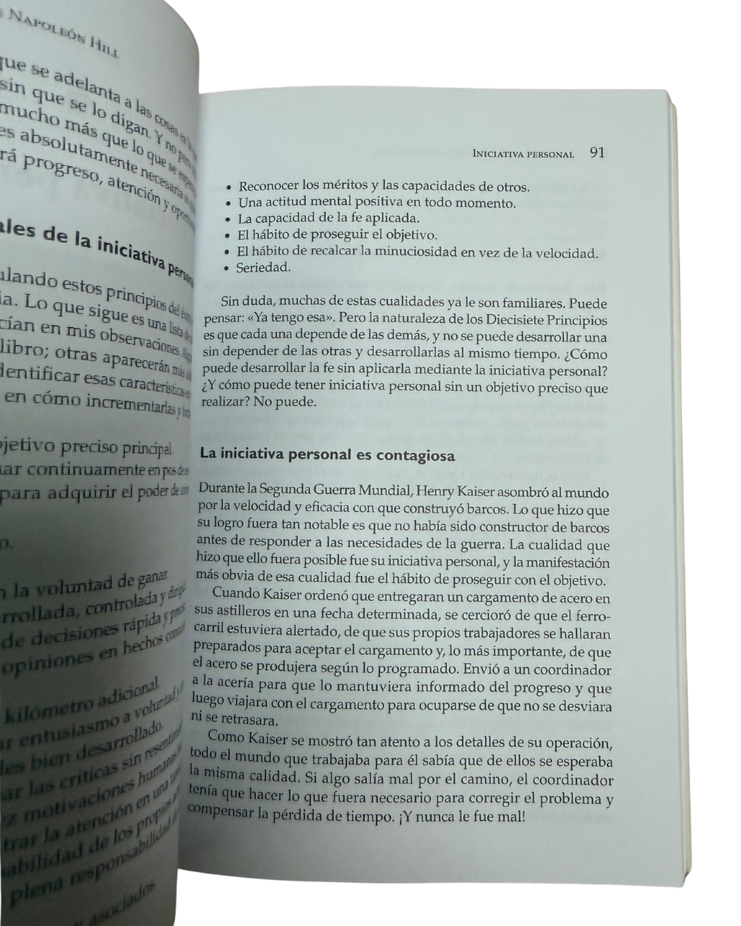 Las llaves del éxito - Napoleon Hill