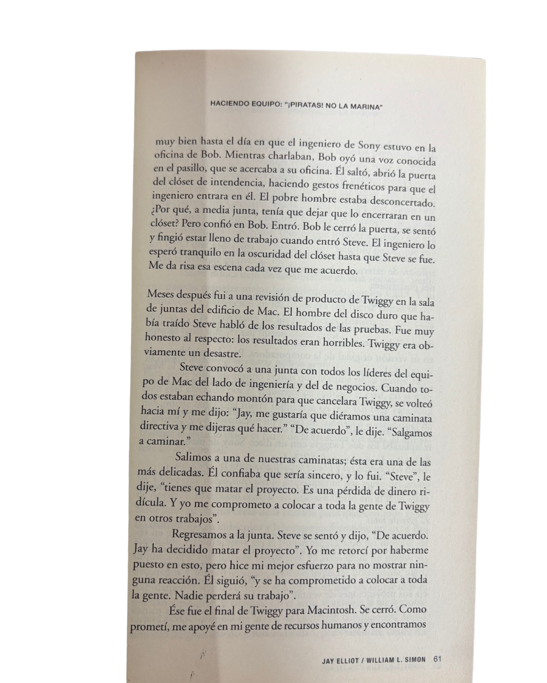 El camino de Steve Jobs - Jay Elliot