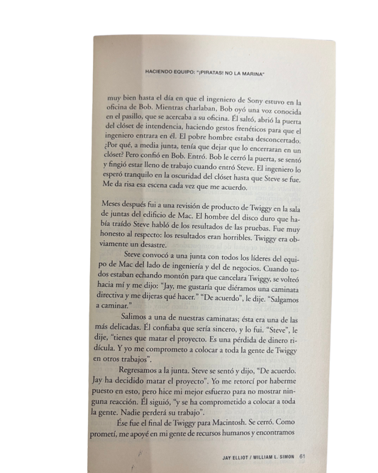 El camino de Steve Jobs - Jay Elliot