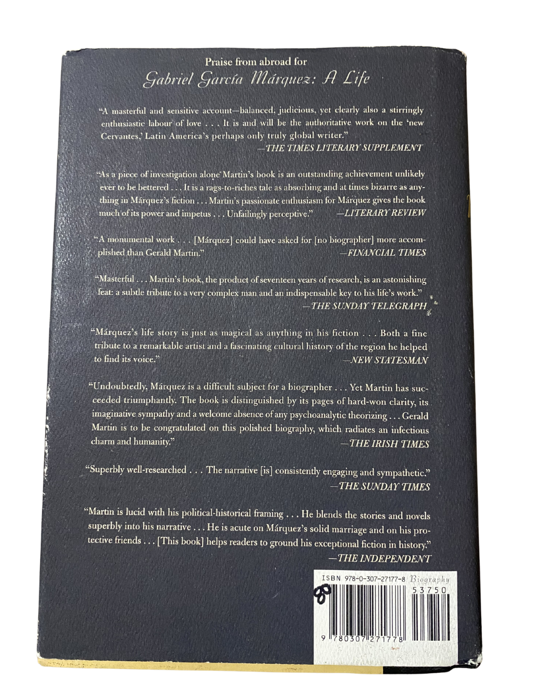 Gabriel García Márquez: A Life – Gabriel García Márquez – Gerald Martin