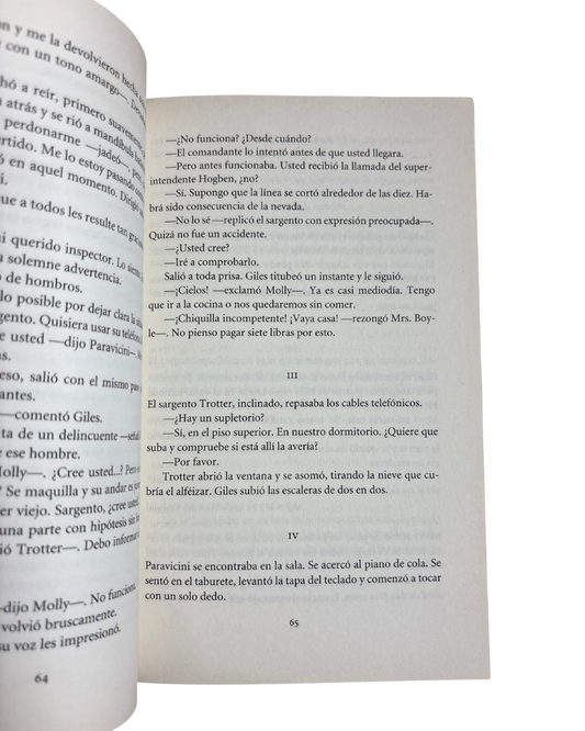 Tres ratones ciegos - Agatha Christie