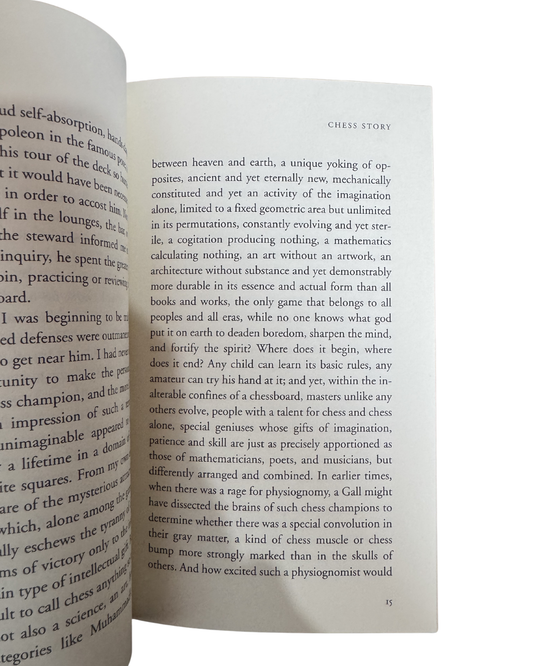 Chess Story - Stefan Zweig