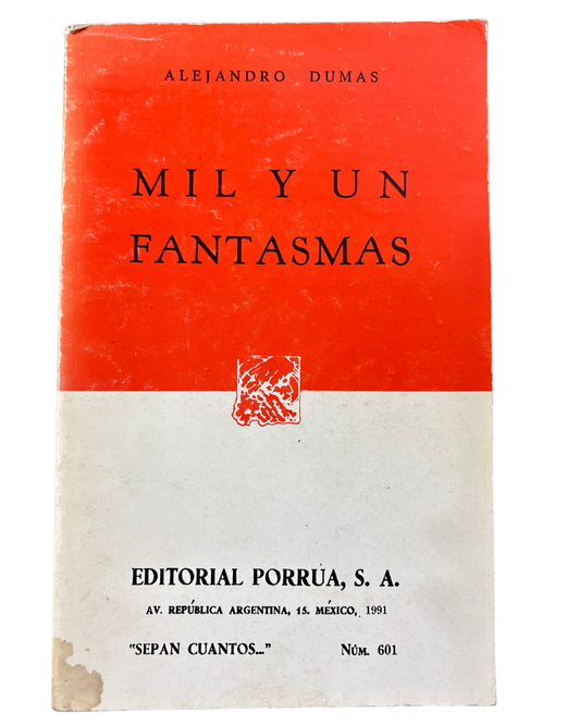 Mil y un fantasmas - Alejandro Dumas